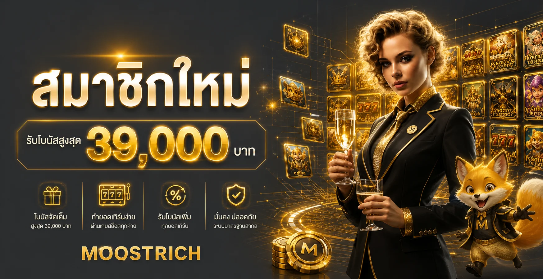 MOOSTRICH สล็อต ทางเข้า สมัครและเข้าสู่ระบบอย่างปลอดภัย